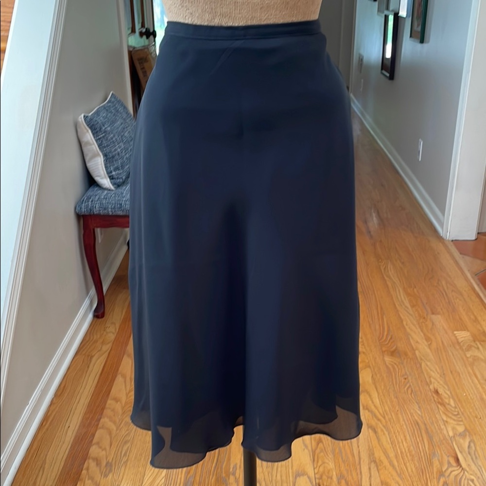 Elegant Black Plus Size Women's Skirt